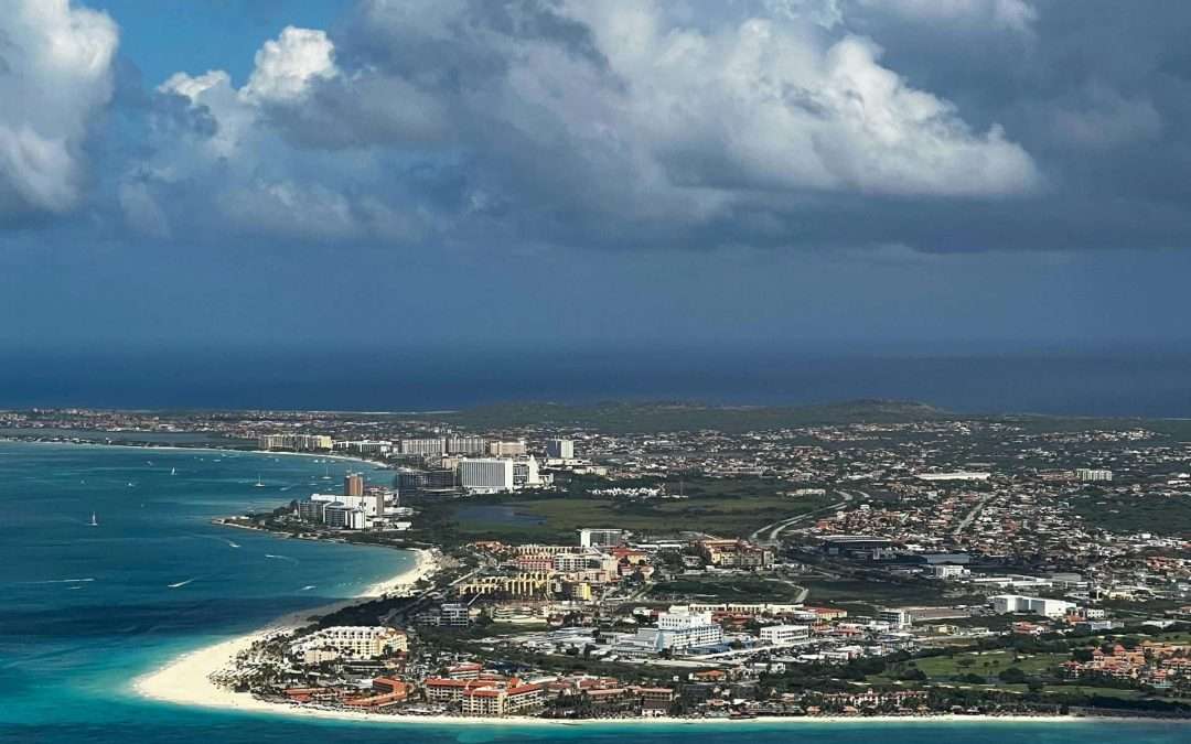 Aruba from above