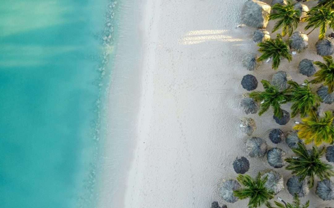 Beach from above