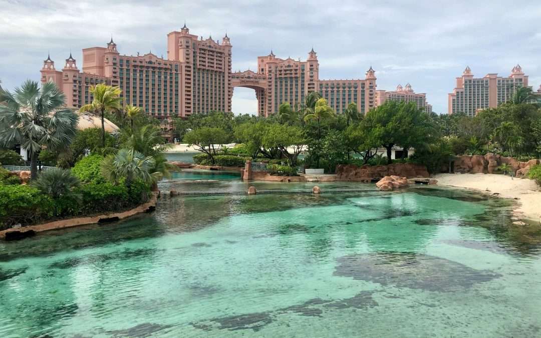 Big resort near ocean