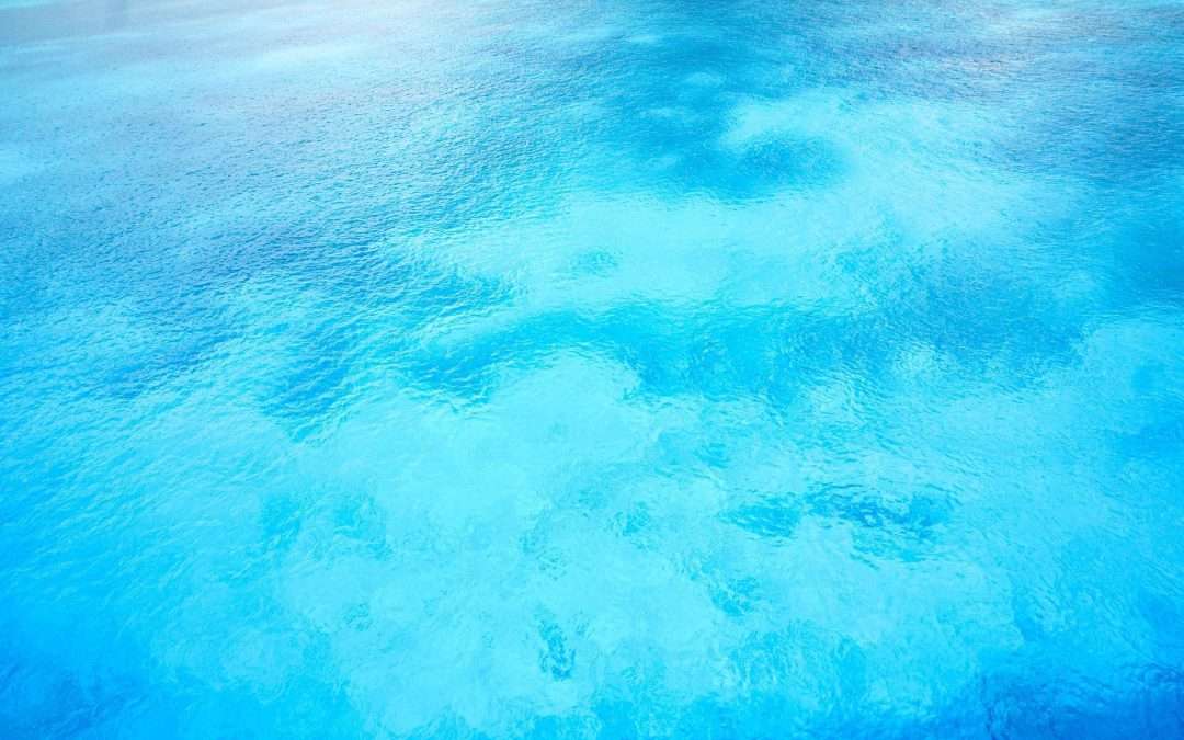 Blue water everywhere