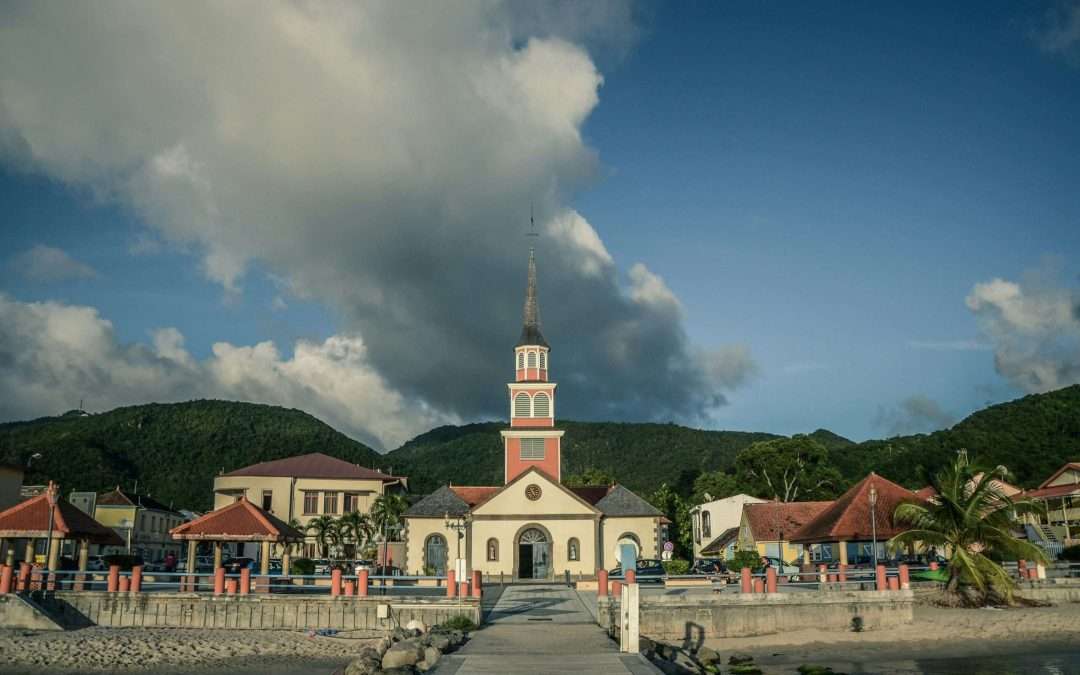 Old church on island